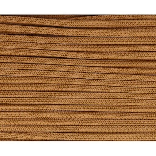 Vierkant koord 5mm - bruin 10