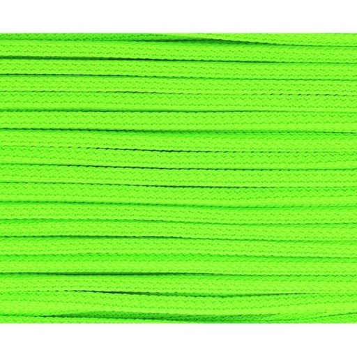 Vierkant koord 5mm - fluogroen 30