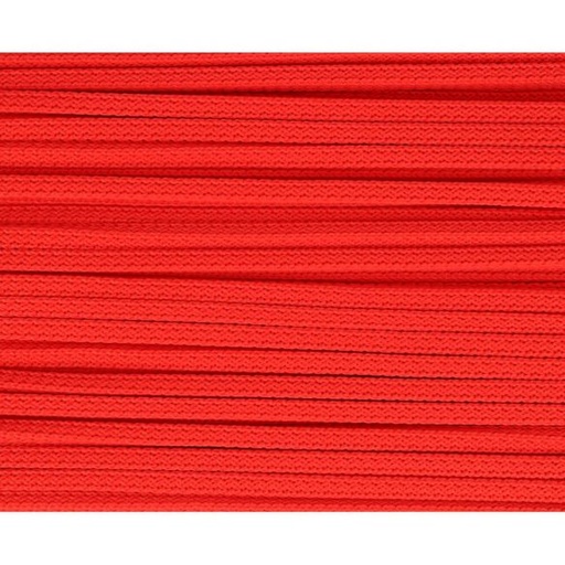 Vierkant koord 5mm - vuurrood 31