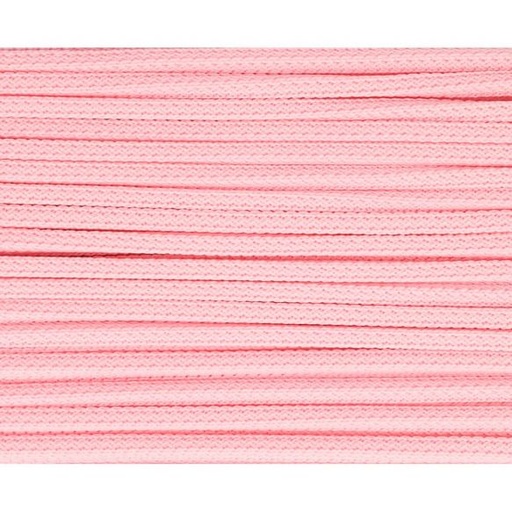 Vierkant koord 5mm - lichtroze 34