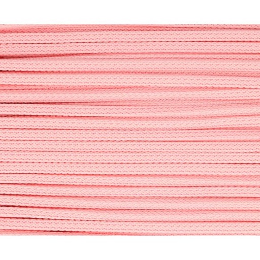 Vierkant koord 5mm - lichtroze 35