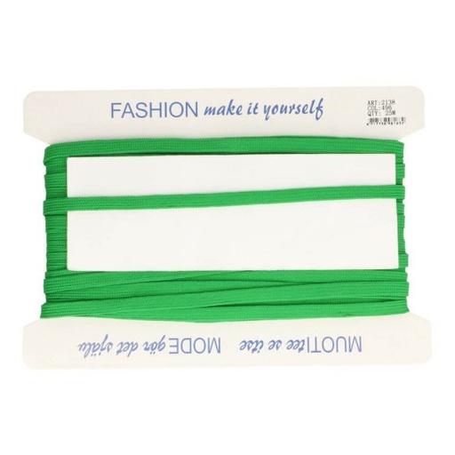 Veterband dubbeldik 9mm - grasgroen 496