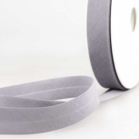 Biais katoen 20mm - grijsblauw 131