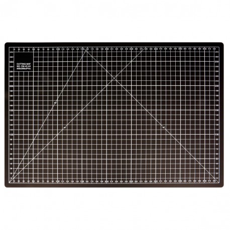 Mediac - Zwarte snijmat 60x45