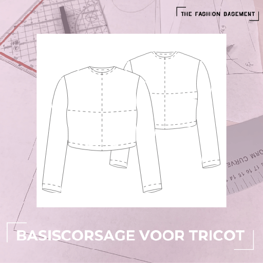 Fashion Basement - Basiscorsage tricot 34-46