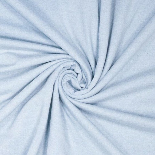 French terry - light denim blauw 799