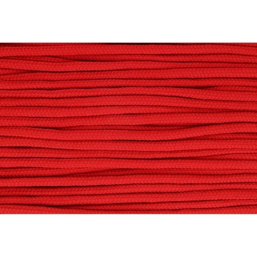 Koord rond 4mm - rood 722
