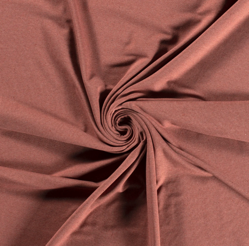 Jersey gemeleerd - Zacht baksteenbruin  13