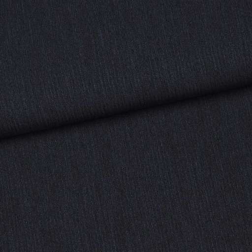 Broekstof - Zwart en blauw gemeleerd 15