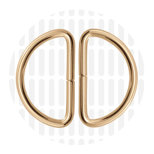 D-ring 38mm ZZ - Goud