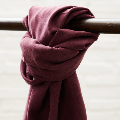 Tencel-stretch twill - Maroon bordeaux