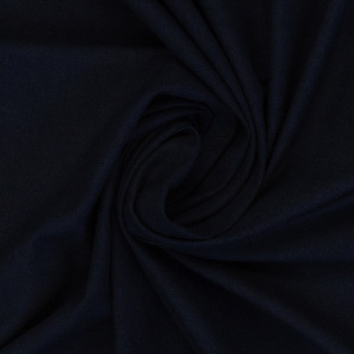 Flanel - Denimlook donkerblauw