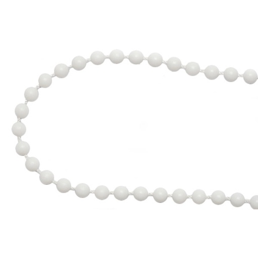 Ketting 250cm - Kunststof wit