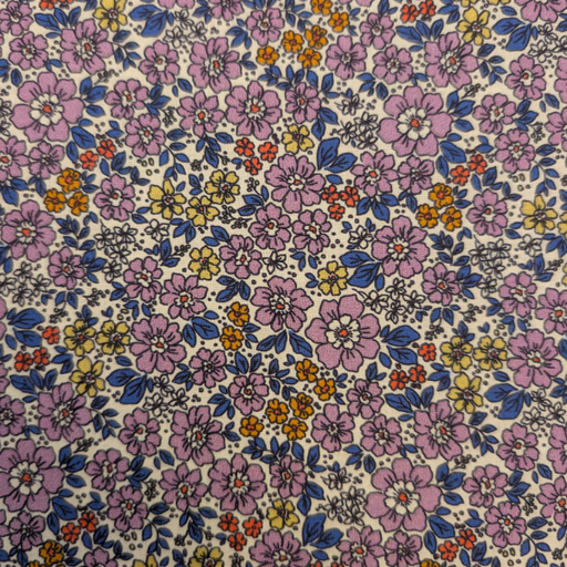 Katoen - Verlangnaardelente paars