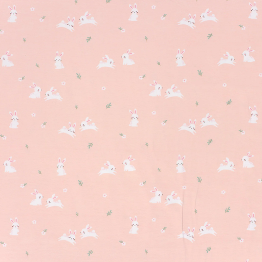 Jersey - Spring in t veld konijn zalmroze