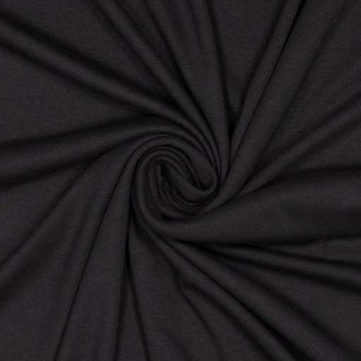 Interlock tricot - Zwart