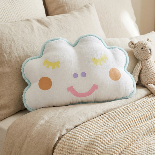 Stoffenpakket - Wolkkussen lichtgevend ecru