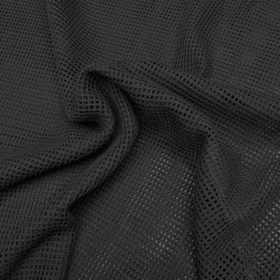 Katoen - Gehaakt zwart 1