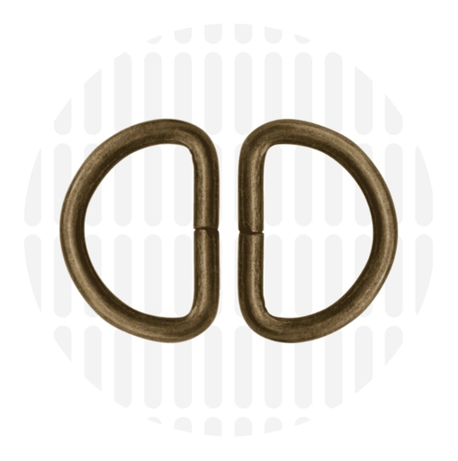 D-ring 25mm ZZ - Messing