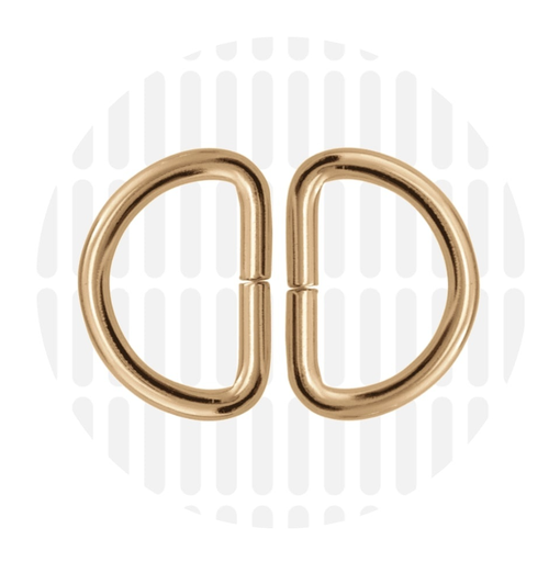 D-ring 25mm ZZ - Goud