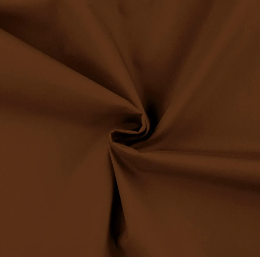 Katoen papertouch - Tabaksbruin