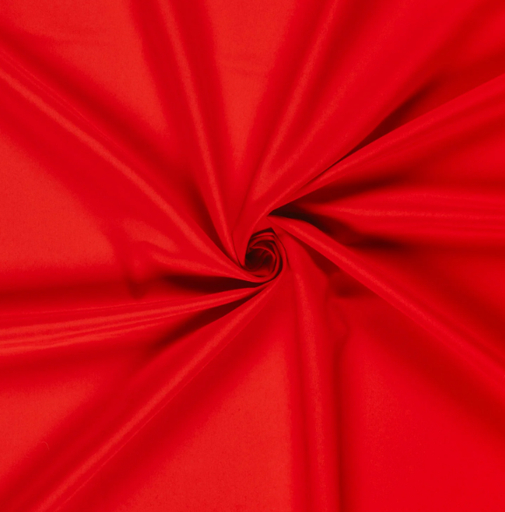 Zwemshortstof - Effen rood