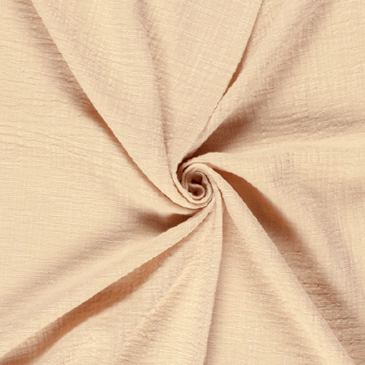 Double gauze - Linnenlook ivoorbeige