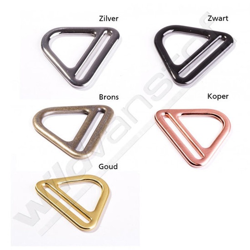 Driehoeksgesp - koper