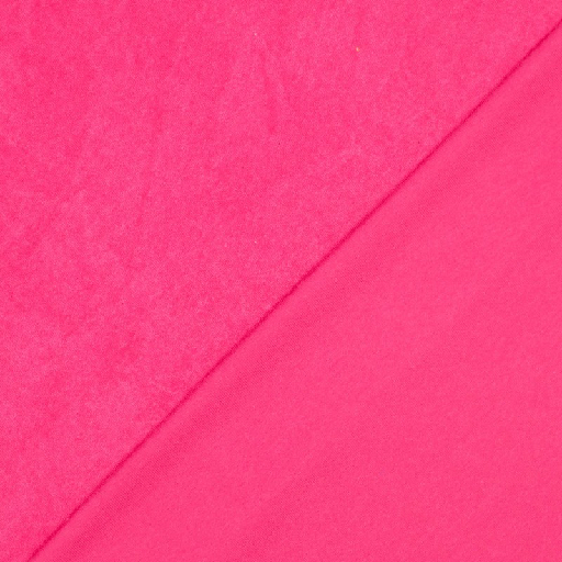 Badstof stretch - Felroze 