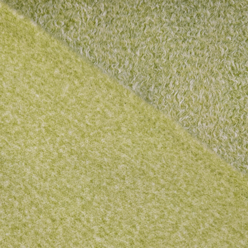 Mantelstof - Kiwigroen gemeleerd fi