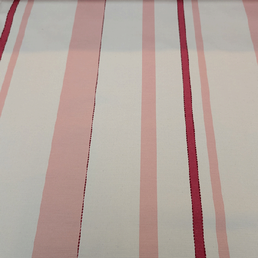 Deco stof - Roze lijnen