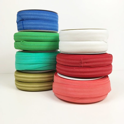 Rekker 3cm - glitterlijnen rood