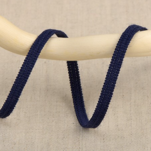 Harde elastiek 25mm - marineblauw 27