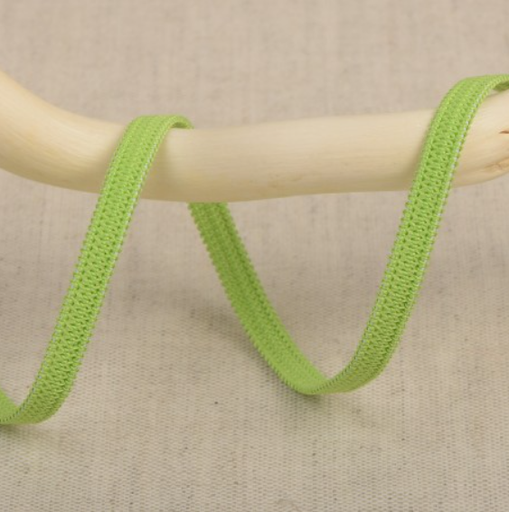 Harde elastiek 25mm - limoengroen 16