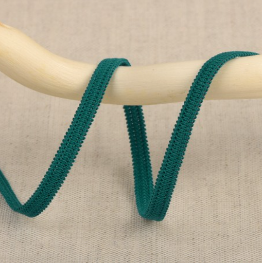 Harde elastiek 25mm - petrol 26