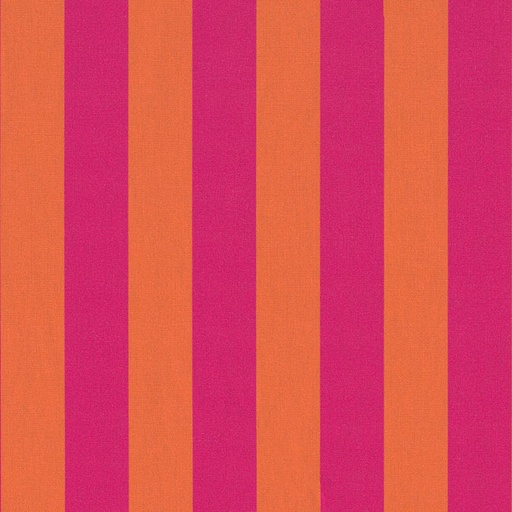 Canvas - Strepen roze oranje breed