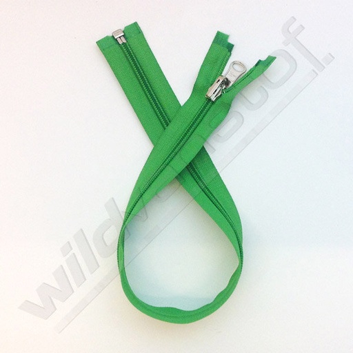 Rits spiraal omkeerbaar 35cm - fel groen