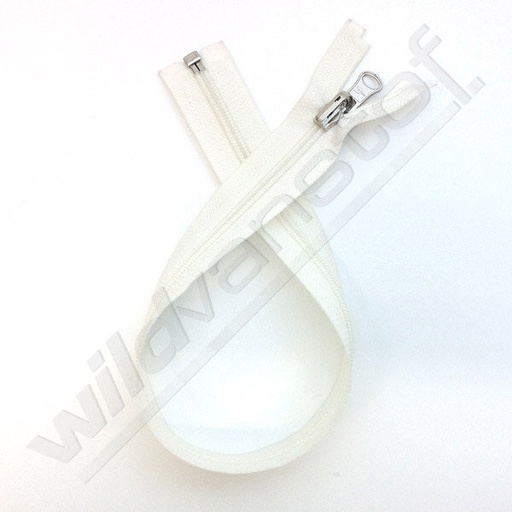 Rits spiraal omkeerbaar 35cm - ecru