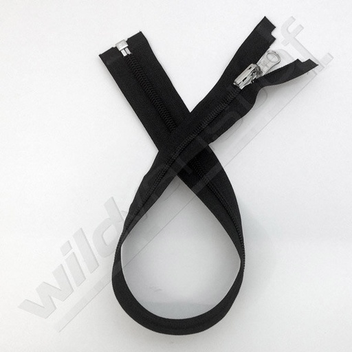 Rits spiraal omkeerbaar 35cm - zwart