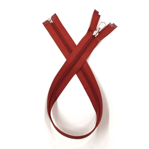 Rits spiraal omkeerbaar 35cm - roest