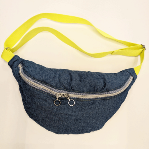 Stoffenpakket - Banana moonshine denim matelasse