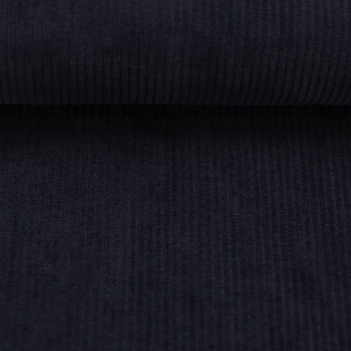 Tricot fluweel fijn - Marineblauw 597