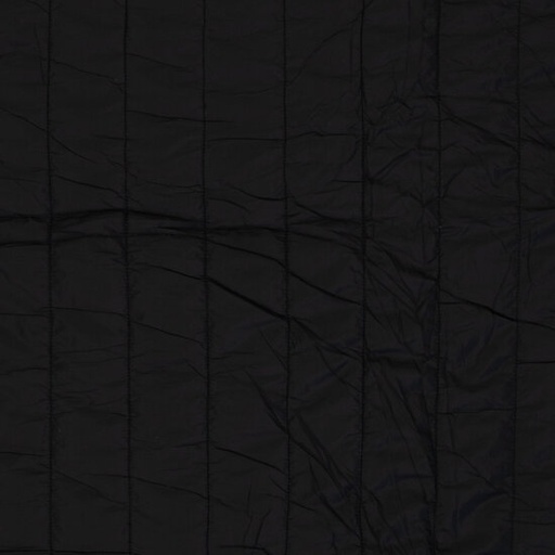 Matelasse fleece - Zwart