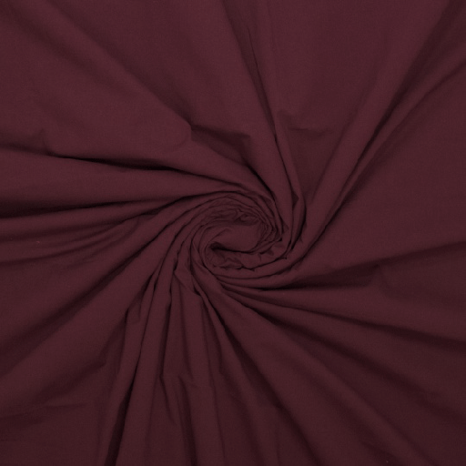 Katoen papertouch - Bordeauxbruin