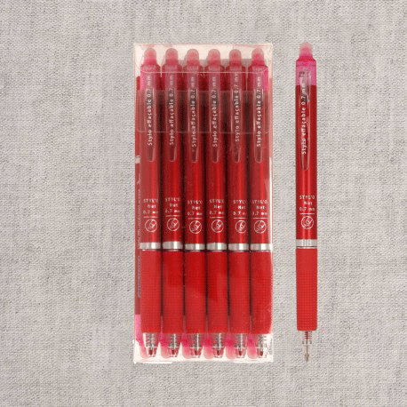 Markeerpen - Iron off rood