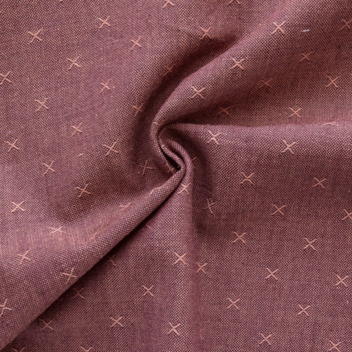 Katoen - Cross woven mulberry