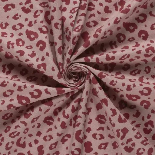 Flanel - Leopard roze