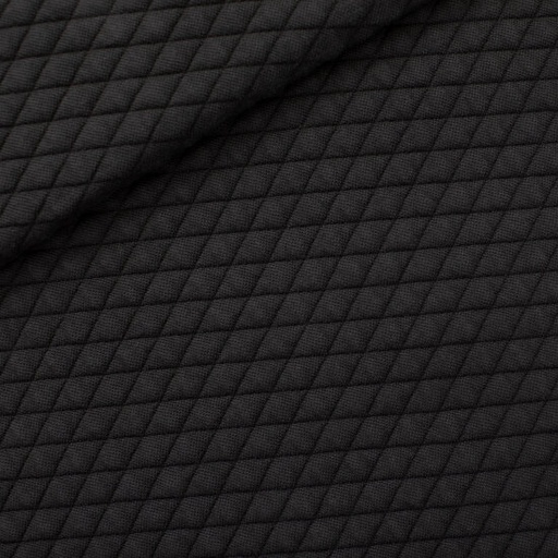 Matelasse piqué - Playtime black