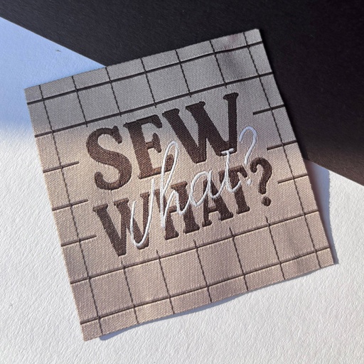 Label - Sew what? (5 stuks)