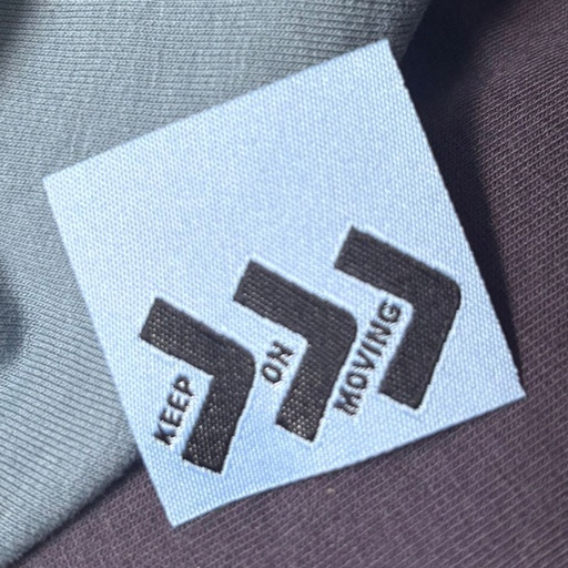 Label - Keep on moving (5 stuks)
